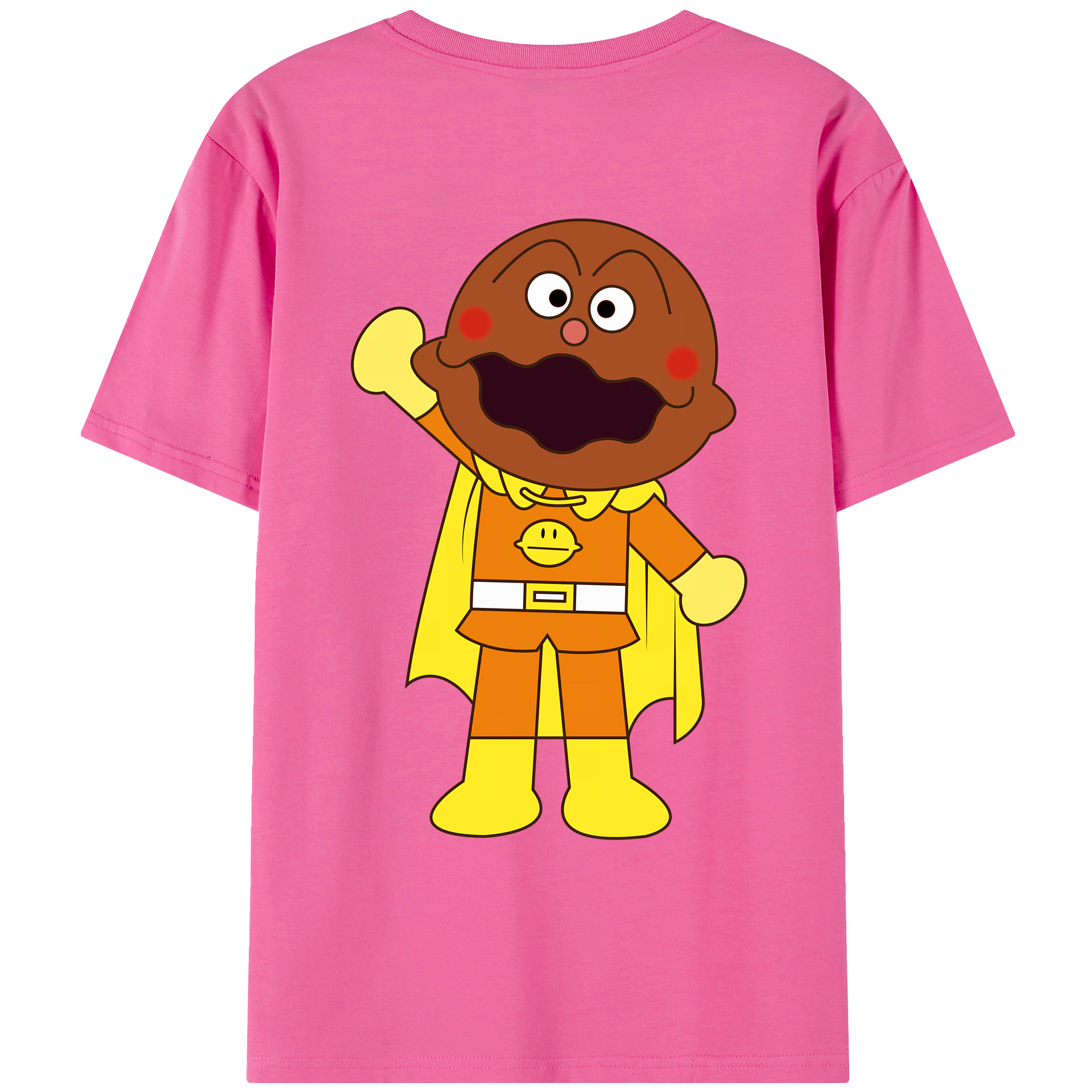 （画像用） アンパンマン Anpanman レディース半袖Tシャツ(バックプリント)